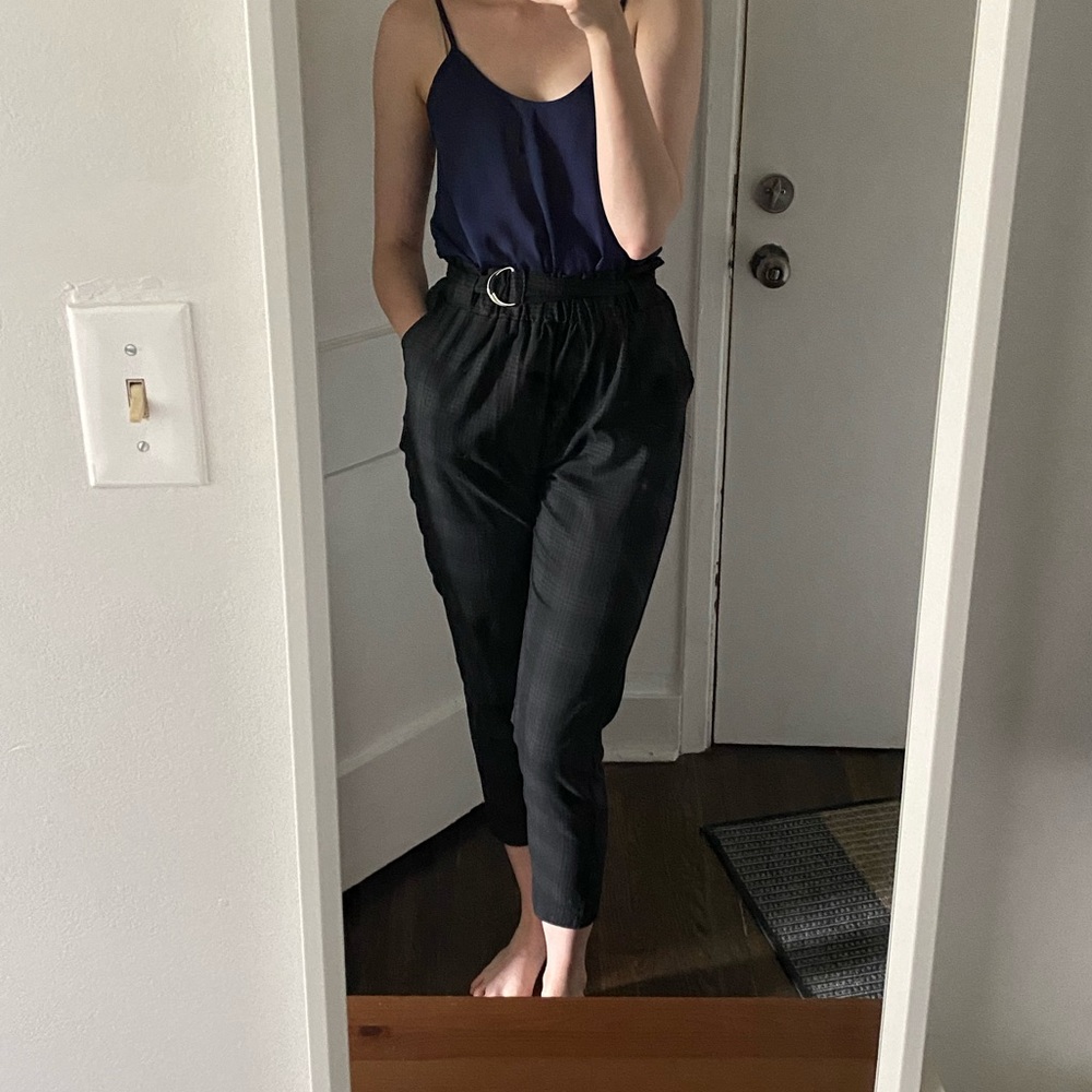 Paper bag pants